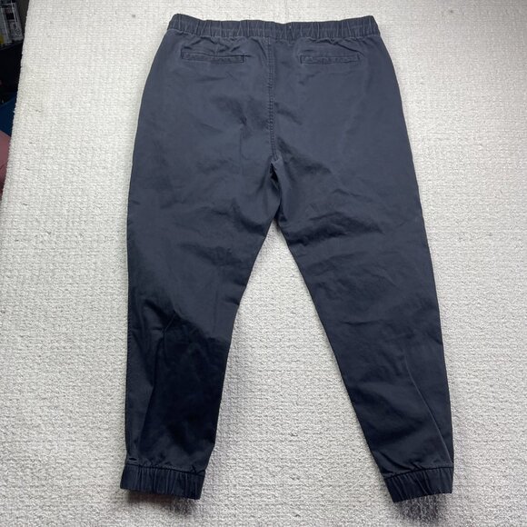 Old Navy Joggers Men’s Size XL Gray / Off-Black Modern Built-In-Flex Casual - Picture 8 of 13